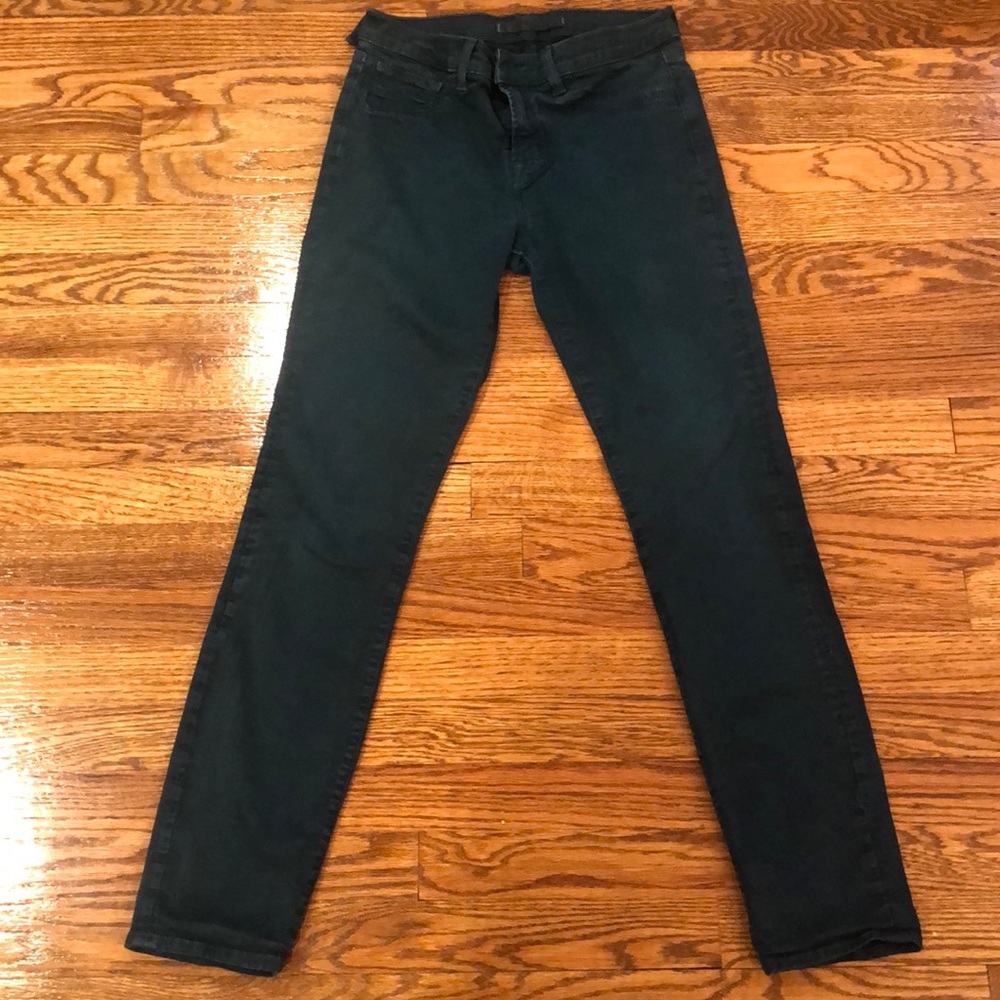 JBrand teal skinny jeans